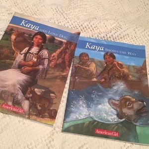 (2) American Girl Kaya books 📚